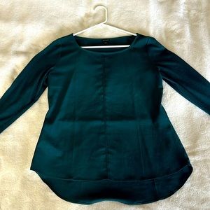 Ann Taylor Green Long Sleeves Top/ Blouse - Ladies Small